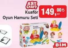 ART CRAFT KUAFÖR OYUN HAMURU SETİ